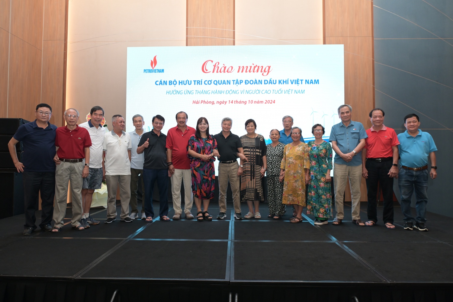 Petrovietnam gặp mặt, giao lưu cán bộ hưu trí cán bộ hưu trí qua các thời kỳ