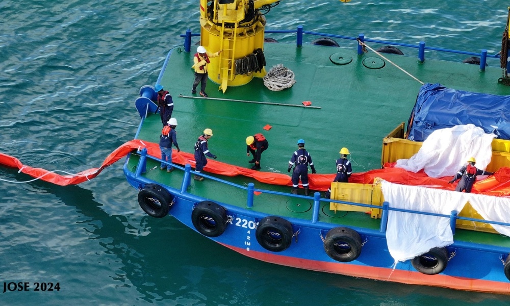 Singapore thử nghiệm robot ứng phó sự cố tràn dầu Singapore thử nghiệm robot ứng phó sự cố tràn dầu