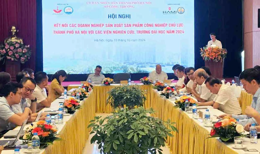 Hà Nội kết nối doanh nghiệp sản xuất công nghiệp chủ lực với nhà khoa học