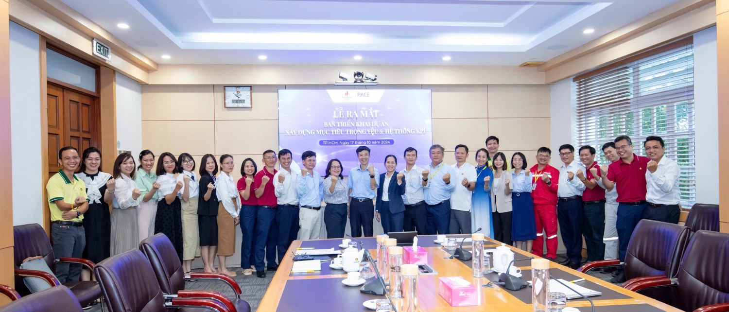 PVCFC ra mắt Ban Dự án “Xây dựng mục tiêu trọng yếu và hệ thống KPI”