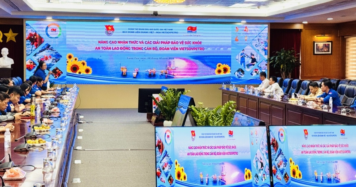Đoàn Thanh niên Vietsovpetro tổ chức sinh hoạt chuyên đề về an toàn và sức khỏe