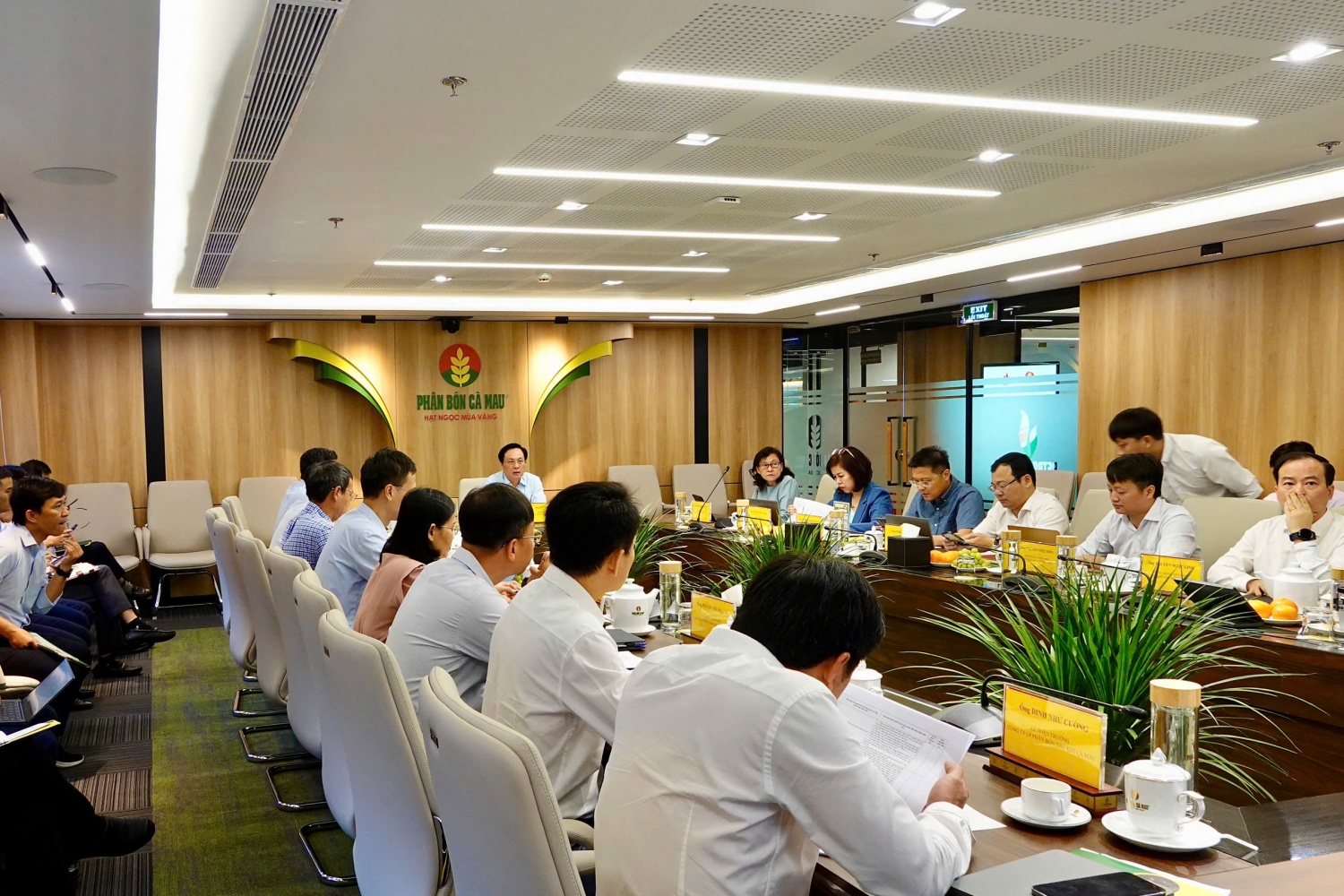 Đoàn Giám sát Petrovietnam làm việc thường kỳ với PVCFC 1