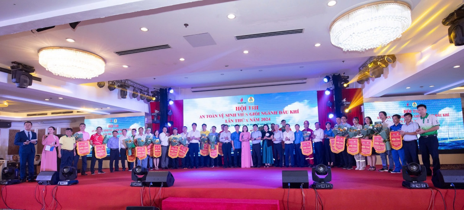 Hội thi ATVSV giỏi ngành Dầu khí lần thứ X năm 2024 chính thức khai mạc 3