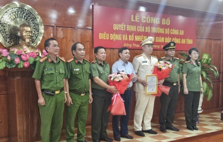 Bổ nhiệm Đại tá Hà Văn Bắc làm Phó Giám đốc Công an tỉnh Đồng Tháp