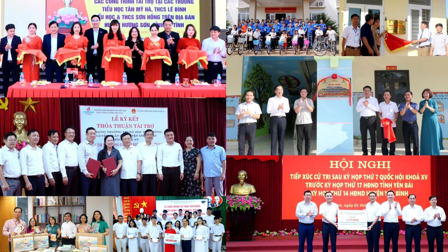 Hành trình 10 năm PV GAS bền bỉ với hoạt động an sinh xã hội hỗ trợ phát triển giáo dục
