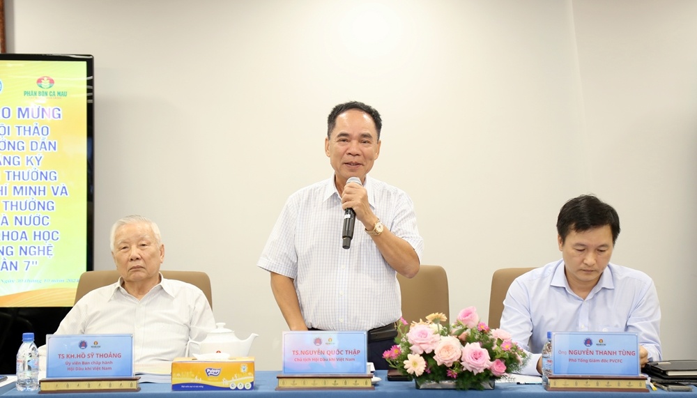 Hội DKVN và PVCFC tổ chức Hội thảo về xây dựng hồ sơ giải thưởng KHCN 2