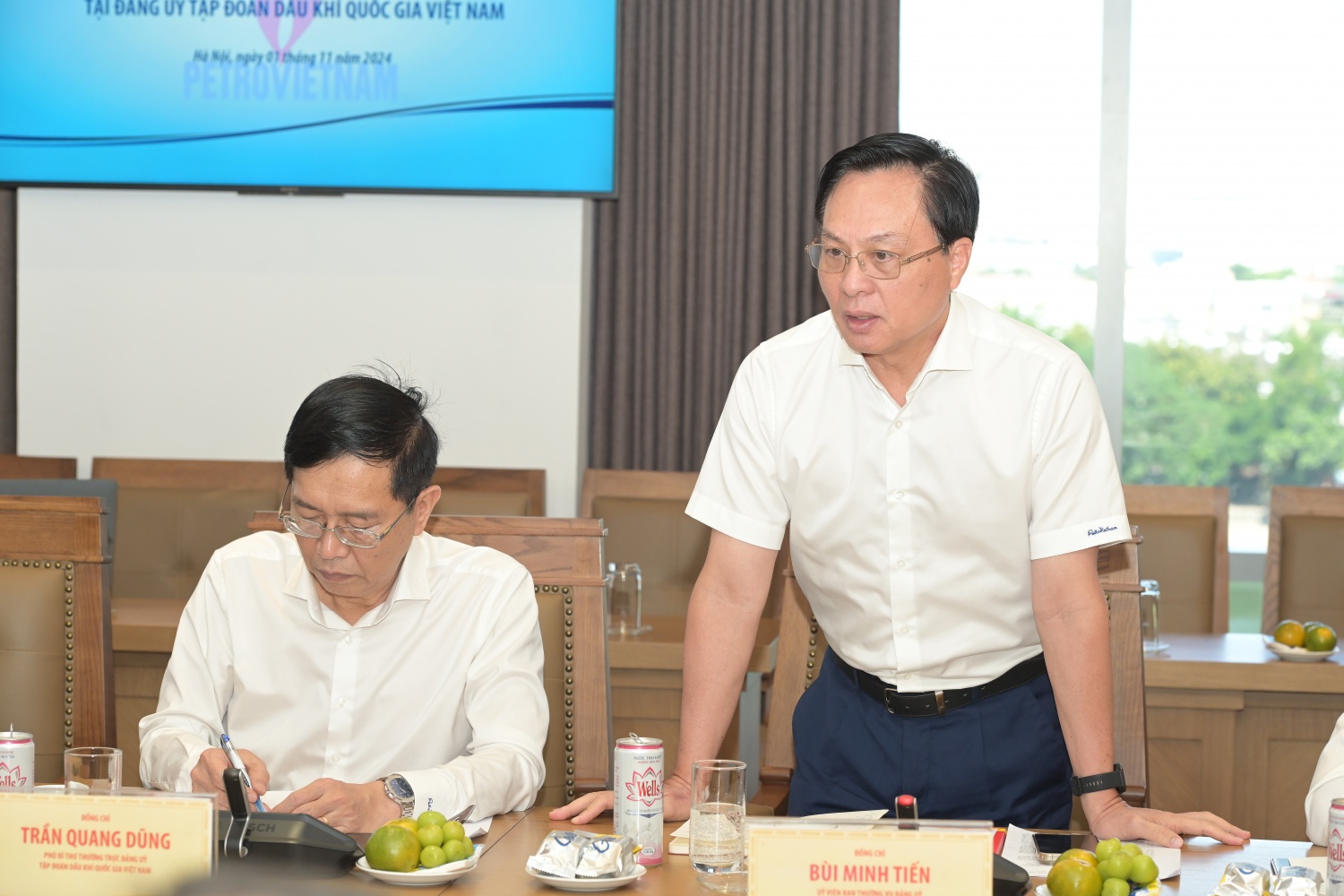 Ban Chỉ đạo Trung ương khảo sát thực hiện Nghị quyết số 09-NQ/TW tại Đảng ủy Tập đoàn Dầu khí Quốc gia Việt Nam