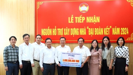 PTSC hỗ trợ 3 tỷ đồng xây 60 căn nhà Đại đoàn kết tại tỉnh Cà Mau