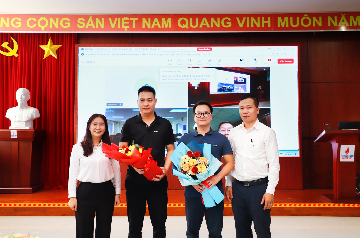 PVU tổ chức nói chuyện chuyên đề AI: Trang bị kiến thức số cho sinh viên
