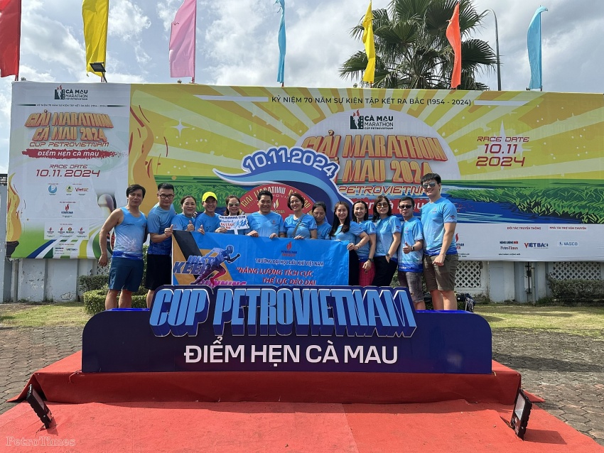 Người Dầu khí nhiệt huyết với giải Marathon Cà Mau 2024 - Cúp Petrovietnam
