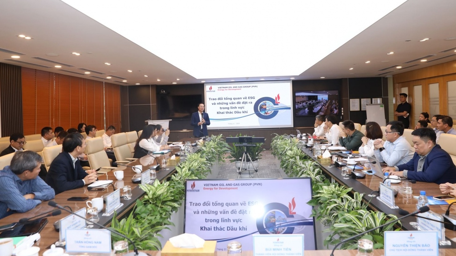 Đào tạo về ESG, trang bị kiến thức quản trị phát triển bền vững cho cấp quản lý và CBNV PVEP