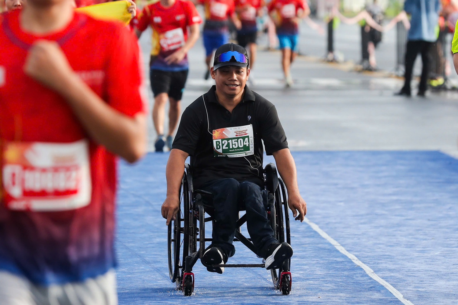 [Chùm ảnh] Hàng nghìn vận động viên tranh tài sôi nổi tại giải Marathon Cà Mau 2024