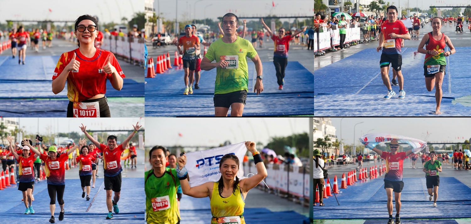 [Chùm ảnh] Hàng nghìn vận động viên tranh tài sôi nổi tại giải Marathon Cà Mau 2024