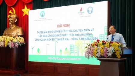 PVMR và Trung tâm QCC hỗ trợ bồi dưỡng kiến thức về kiểm kê phát thải khí nhà kính cho doanh nghiệp Bà Rịa - Vũng Tàu