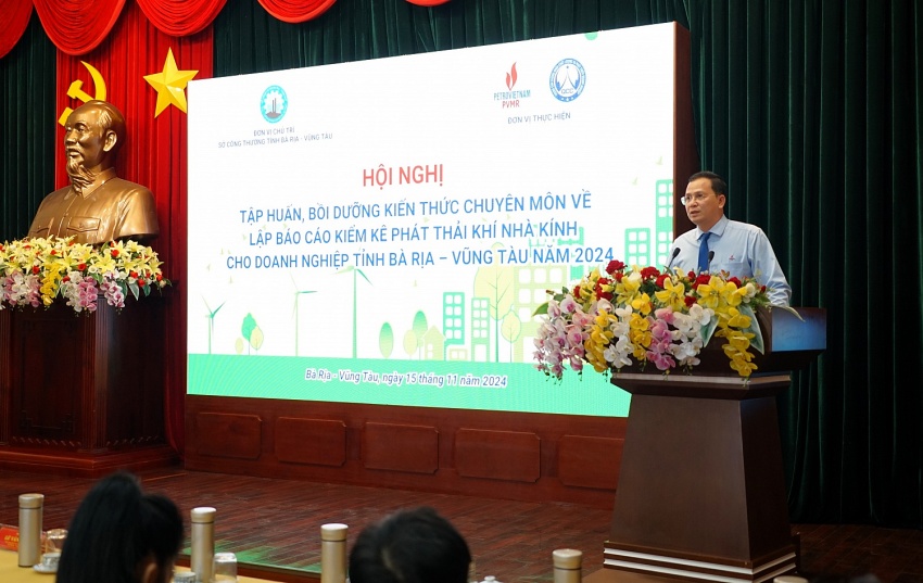 PVMR và Trung tâm QCC hỗ trợ bồi dưỡng kiến thức về kiểm kê phát thải khí nhà kính cho doanh nghiệp Bà Rịa - Vũng Tàu