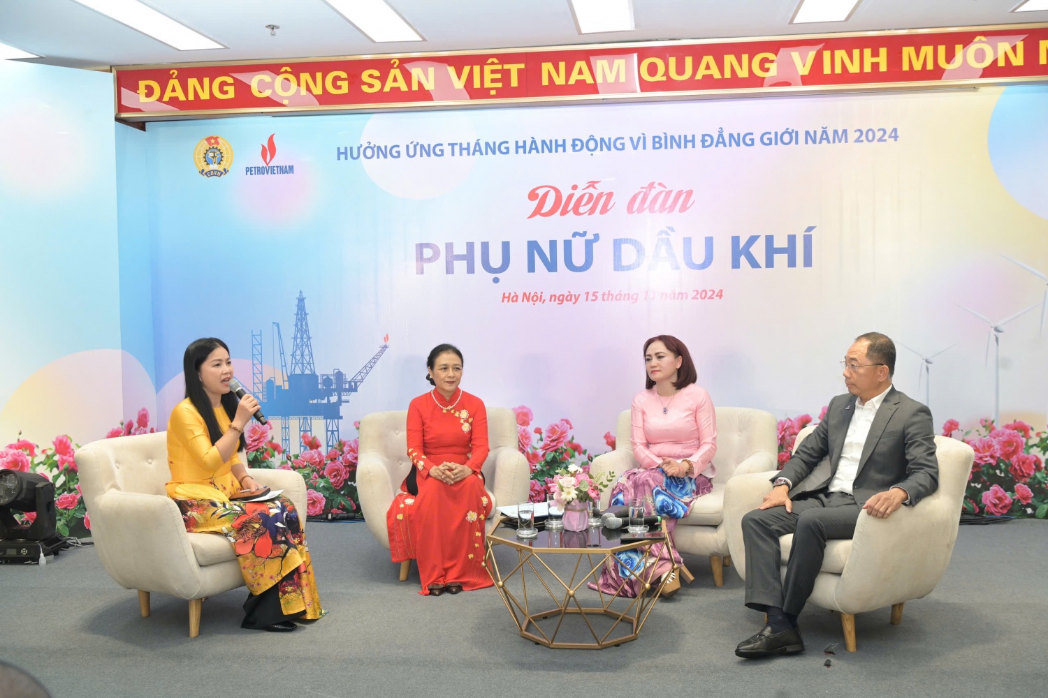 Thúc đẩy vai trò của Phụ nữ Dầu khí trong việc thực hiện Chiến lược phát triển Tập đoàn Thúc đẩy vai trò của Phụ nữ Dầu khí trong việc thực hiện Chiến lược phát triển Tập đoàn