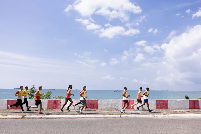 Khai mạc Giải chạy Marathon Quốc tế Strong Vietnam 2024 tại Vũng Tàu