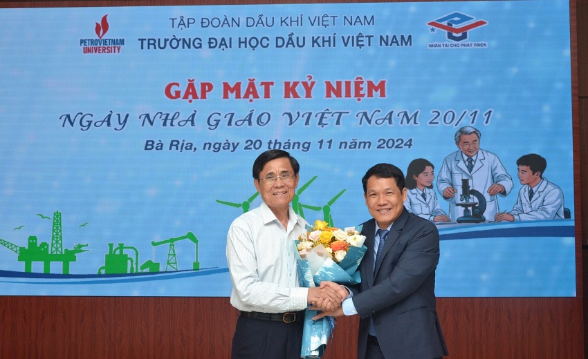 Trường Đại học Dầu khí Việt Nam tổ chức gặp mặt kỷ niệm Ngày Nhà giáo Việt Nam