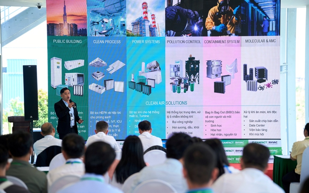 Cleanfact & RHVAC Vietnam 2024: Điểm đến của nhiều giải pháp tiết kiệm năng lượng