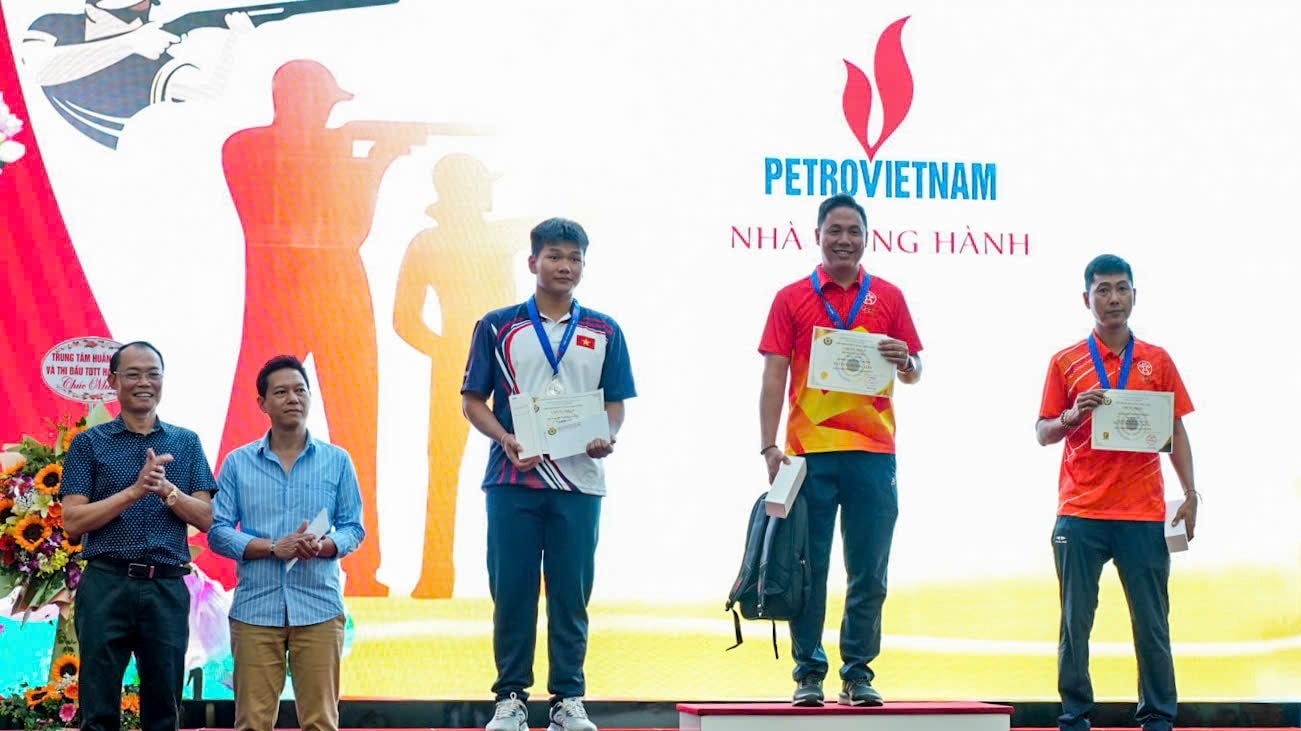 Hà Nội nhất toàn đoàn Giải vô địch Bắn súng quốc gia 2024