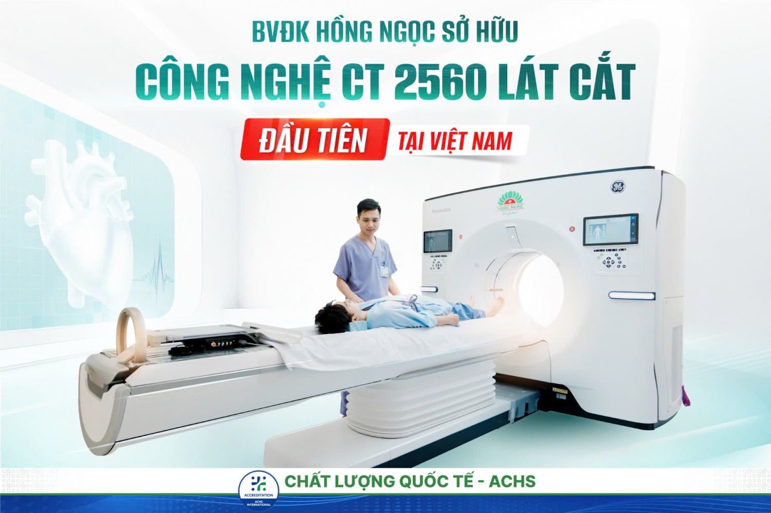 Bệnh viện Đa khoa Hồng Ngọc ra mắt dòng máy chụp cắt lớp quang phổ với 2560 lát cắt tái tạo đầu tiên tại Việt Nam