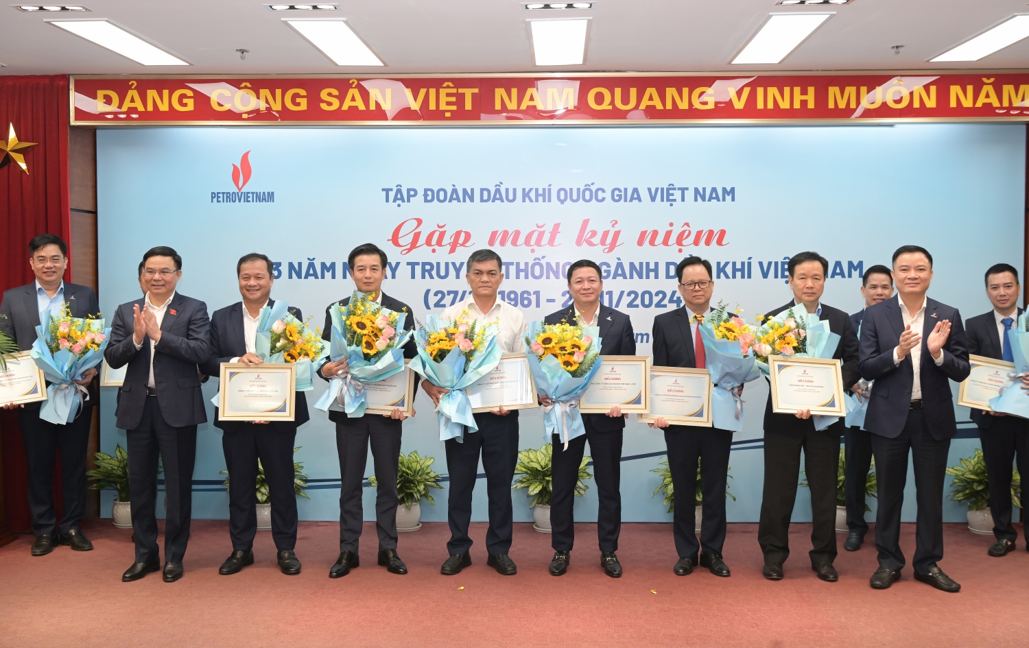 Petrovietnam vinh danh các đơn vị đạt thành tích tiêu biểu trong thực hiện Văn hóa doanh nghiệp