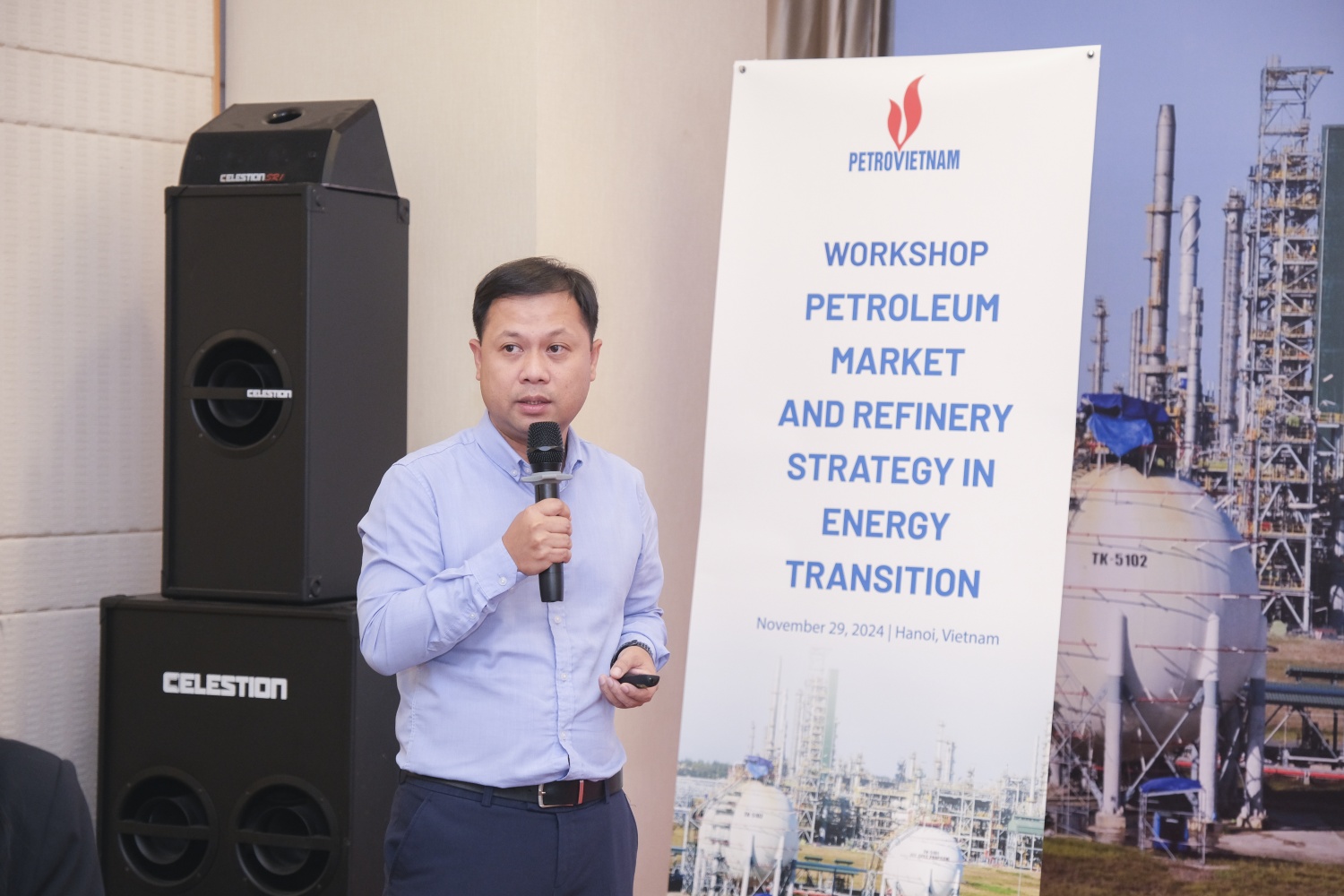 Ông Đoàn Tiến Quyết - VPI phát biểu tại Hội thảo