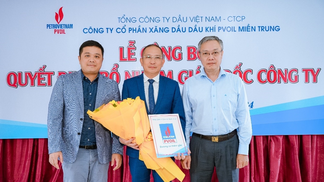 PVOIL Miền Trung có Giám đốc mới