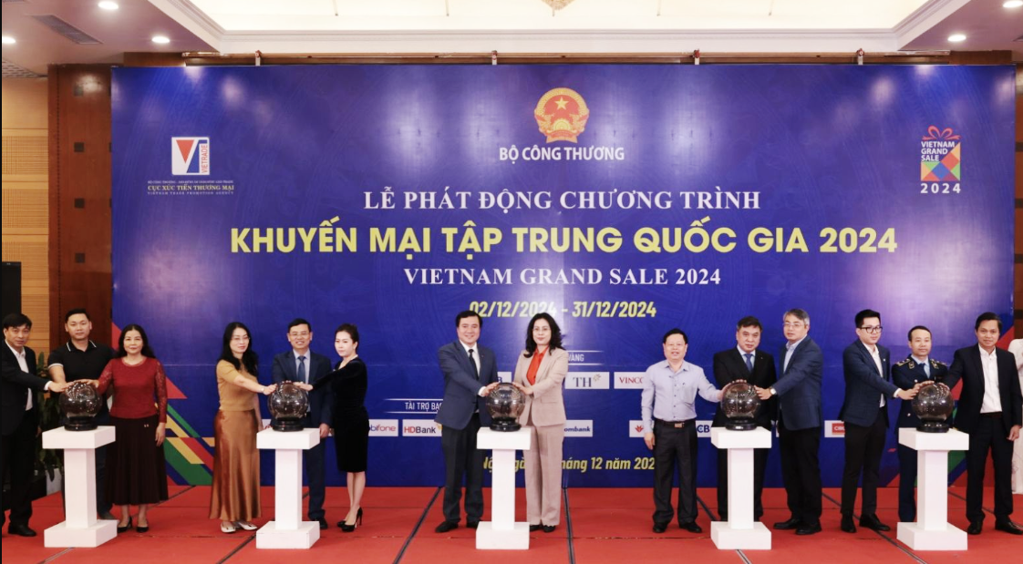 Chương trình "Khuyến mại tập trung quốc gia 2024": Ưu đãi lên tới 100%