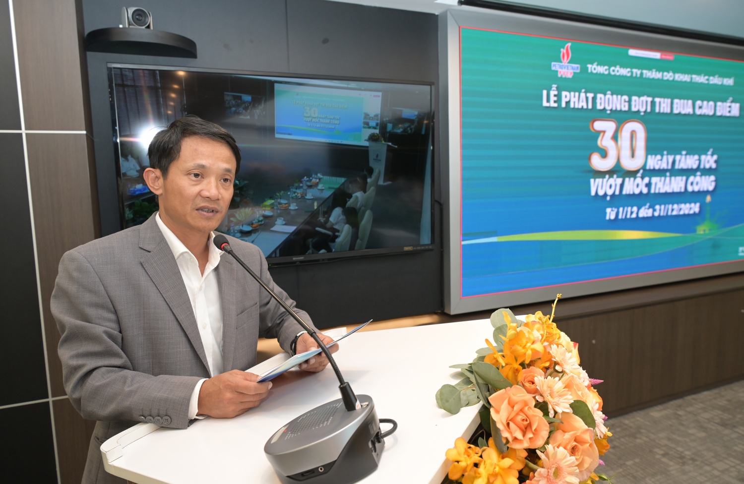 PVEP phát động thi đua “30 ngày tăng tốc - Vượt mốc thành công”