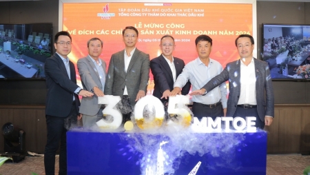 Năm thứ 15 liên tiếp, PVEP hoàn thành kế hoạch sản lượng khai thác