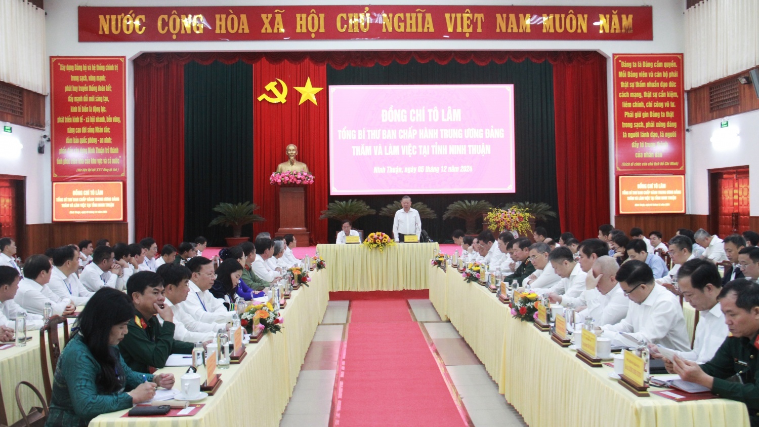 Tổng Bí thư Tô Lâm: Chuẩn bị tốt các điều kiện để khởi động lại Nhà máy điện hạt nhân Ninh Thuận