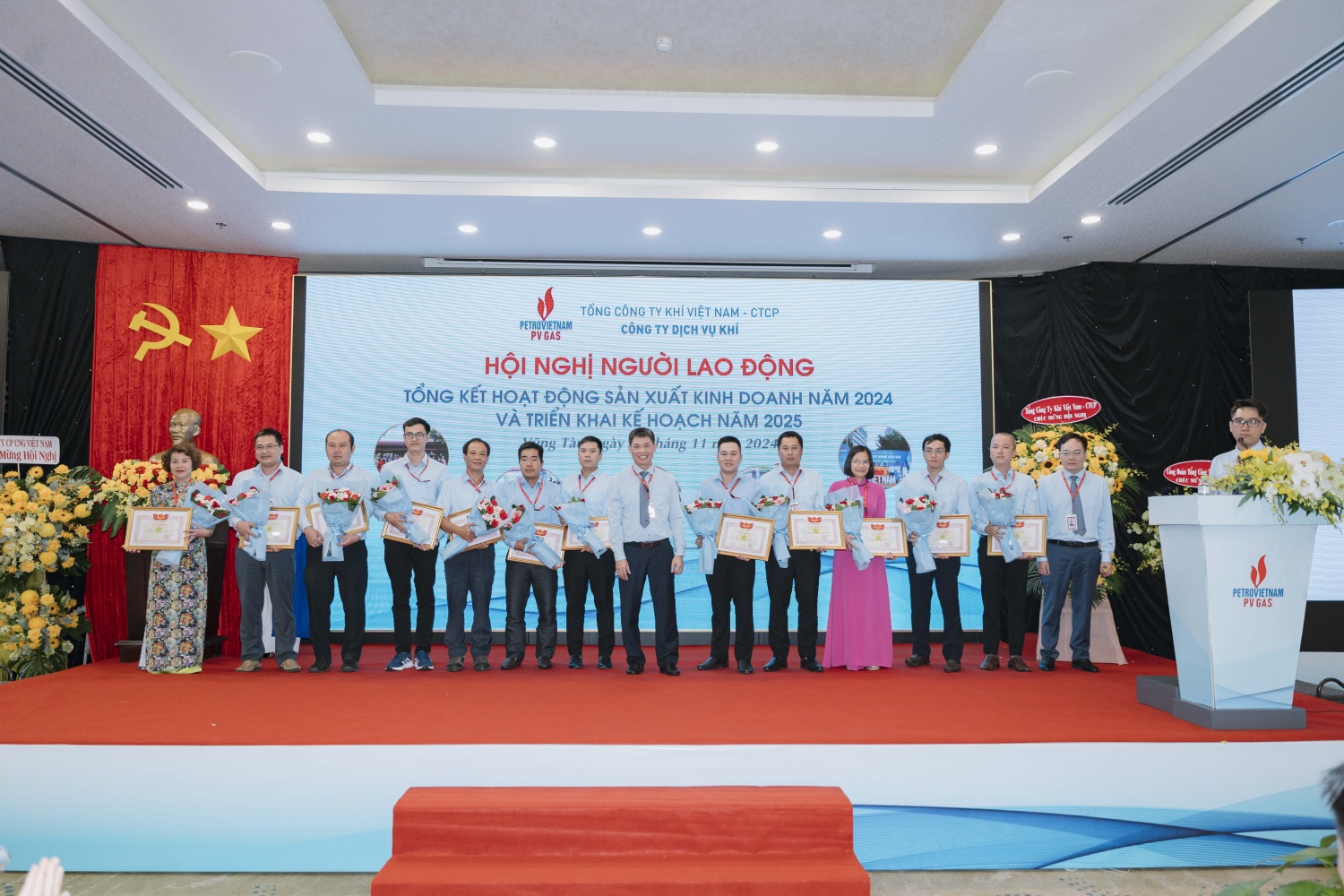 Các tập thể, cá nhân xuất sắc của PV GAS SERVICES năm 2024