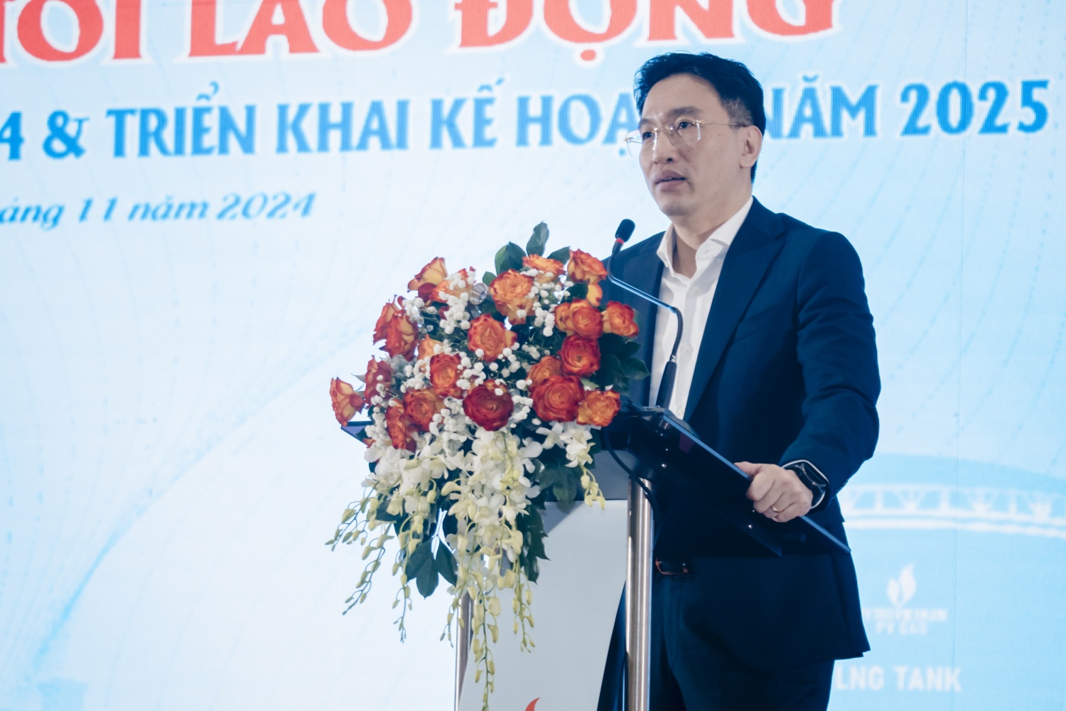 Ông Nguyễn Thanh Bình – Chủ tịch HĐQT phát biểu chỉ đạo hội nghị