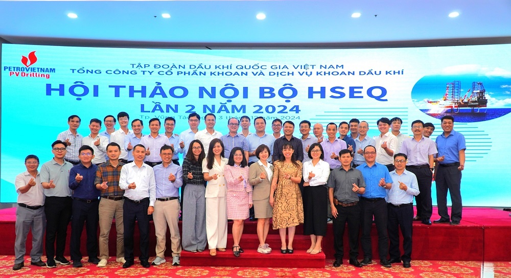 PV Drilling tổ chức Hội thảo nội bộ HSEQ lần 2 năm 2024