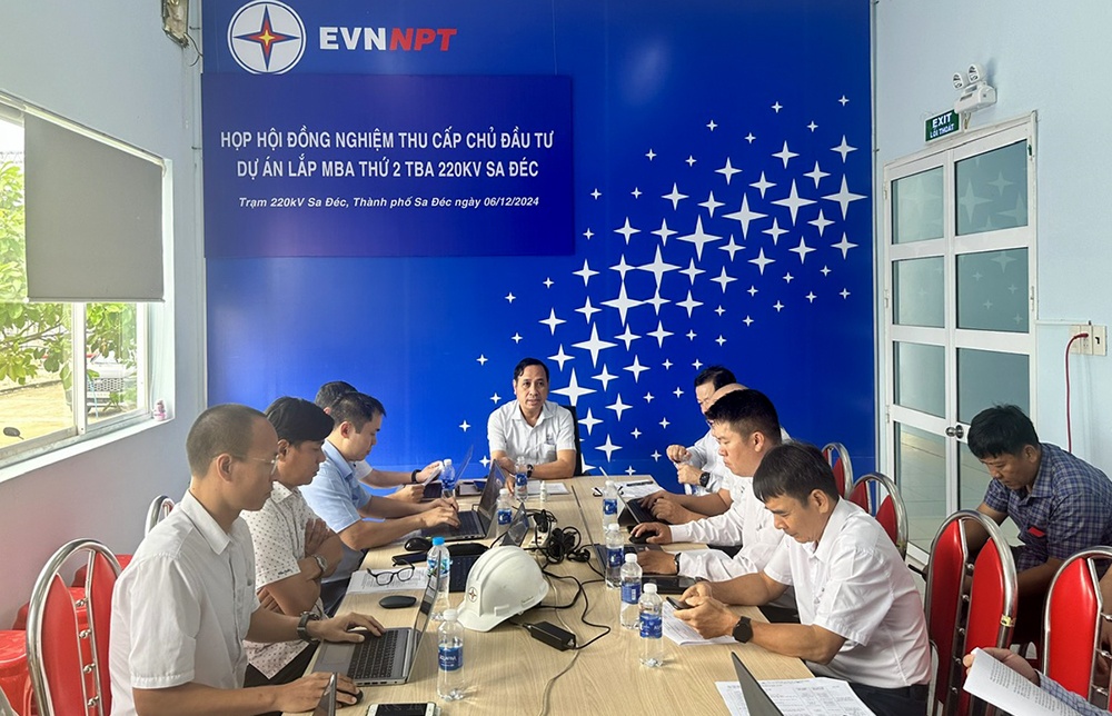 Hoàn thành nâng công suất Trạm biến áp 220kV Sa Đéc