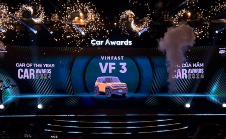 Bộ đôi VF 3 và VF 7 được vinh danh “Ô tô của năm” tại Car Awards 2024