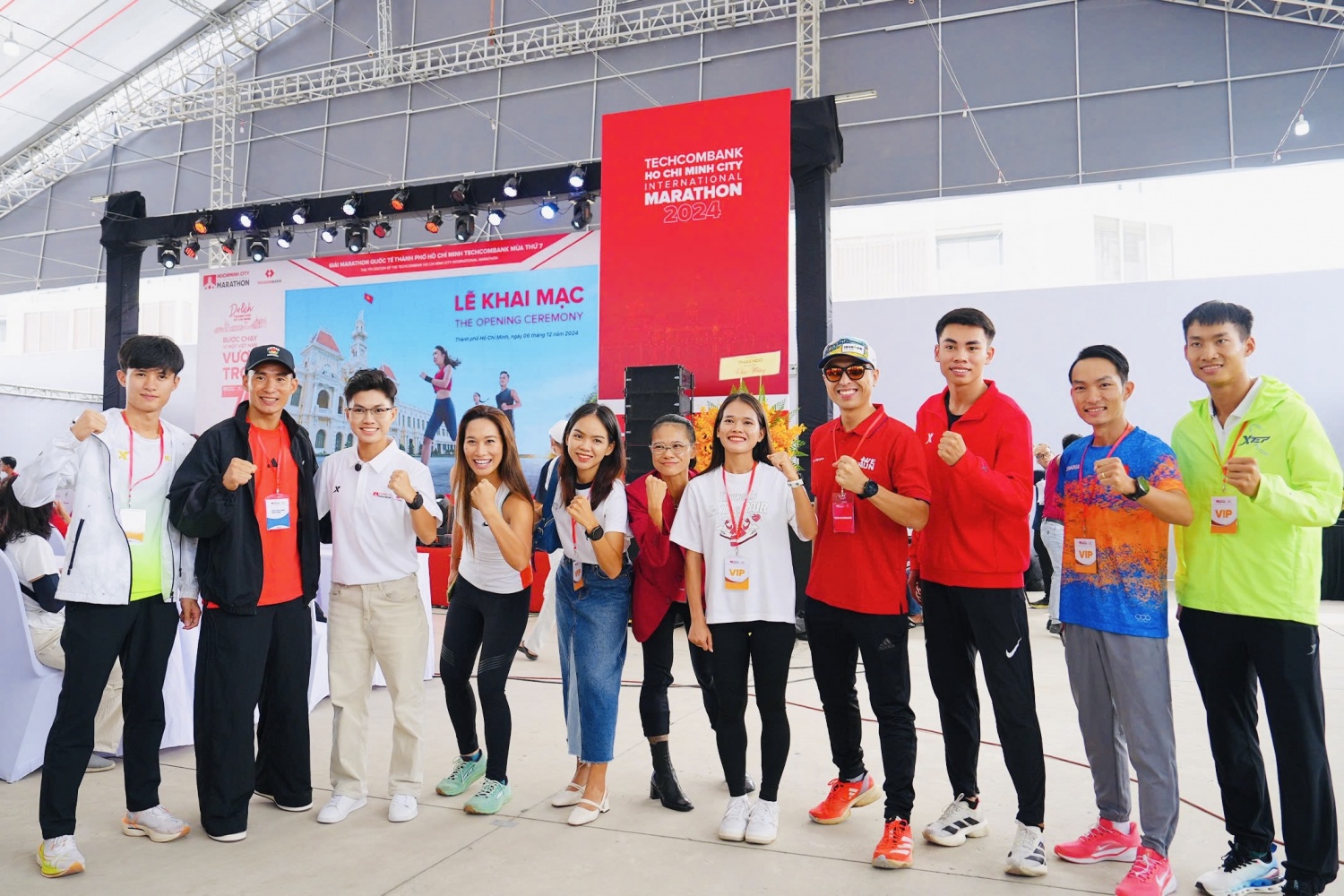 Khai mạc giải Marathon Quốc tế TP Hồ Chí Minh Techcombank lần thứ 7