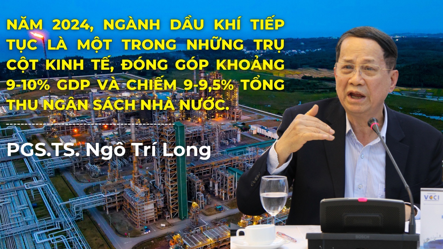 Bức tranh kinh tế năm 2024: Ngành Dầu khí tiếp tục là trụ cột, đóng góp lớn cho nền kinh tế