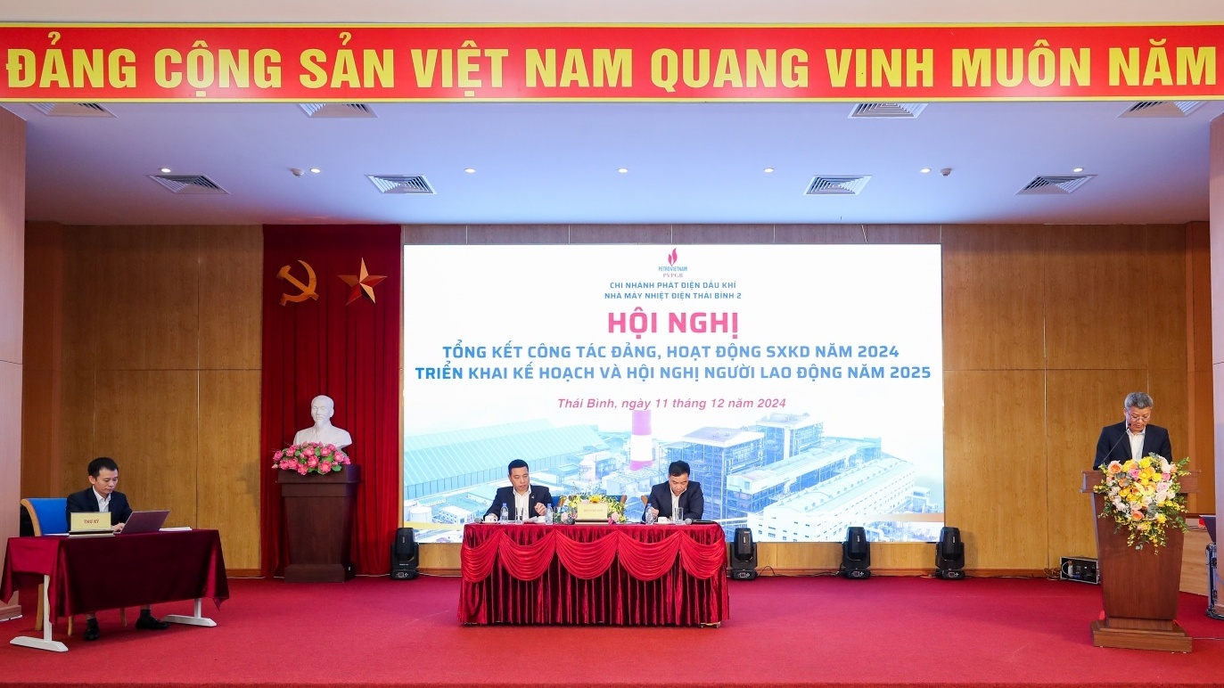 Nhà máy Nhiệt điện Thái Bình 2 vượt chỉ tiêu trong sản xuất kinh doanh năm 2024