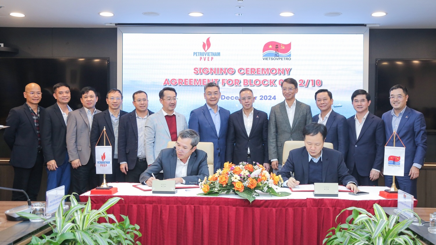 PVEP và Vietsovpetro ký kết thỏa thuận Lô 09-2/10