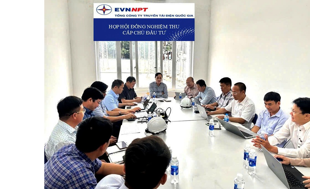 Đóng điện máy biến áp thứ 2 Trạm biến áp 220kV Châu Đức