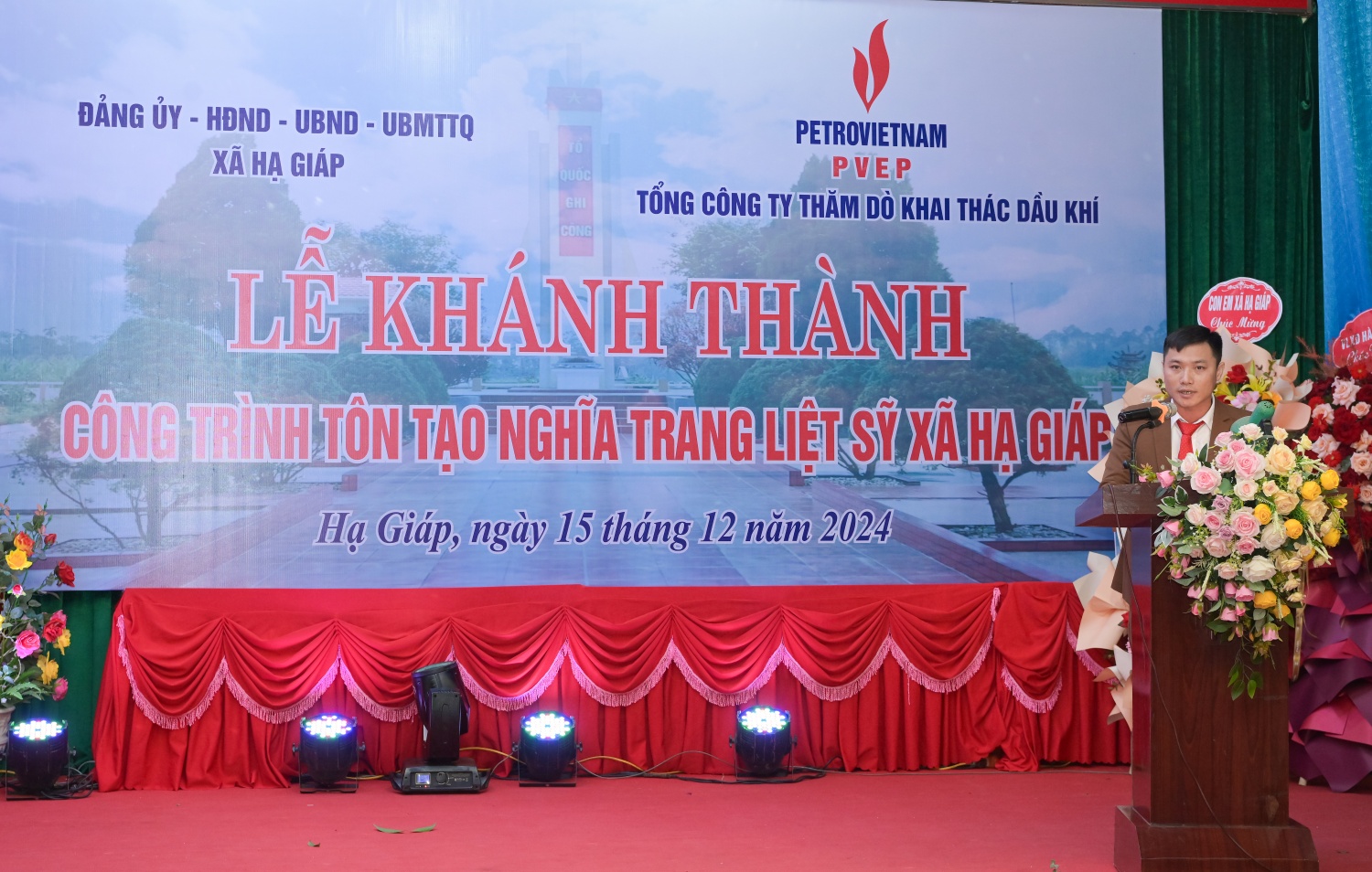 Petrovietnam/PVEP tôn tạo Nghĩa trang liệt sĩ và tài trợ kinh phí tu sửa trường học xã Hạ Giáp, Phú Thọ Petrovietnam/PVEP tôn tạo Nghĩa trang liệt sĩ và tài trợ kinh phí tu sửa trường học xã Hạ Giáp, Phú Thọ