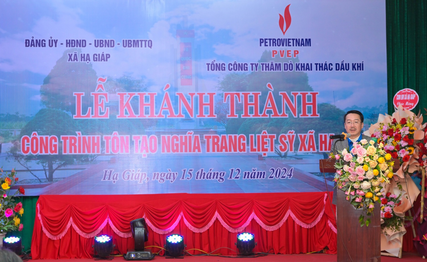 Petrovietnam/PVEP tôn tạo Nghĩa trang liệt sĩ và tài trợ kinh phí tu sửa trường học xã Hạ Giáp, Phú Thọ Petrovietnam/PVEP tôn tạo Nghĩa trang liệt sĩ và tài trợ kinh phí tu sửa trường học xã Hạ Giáp, Phú Thọ
