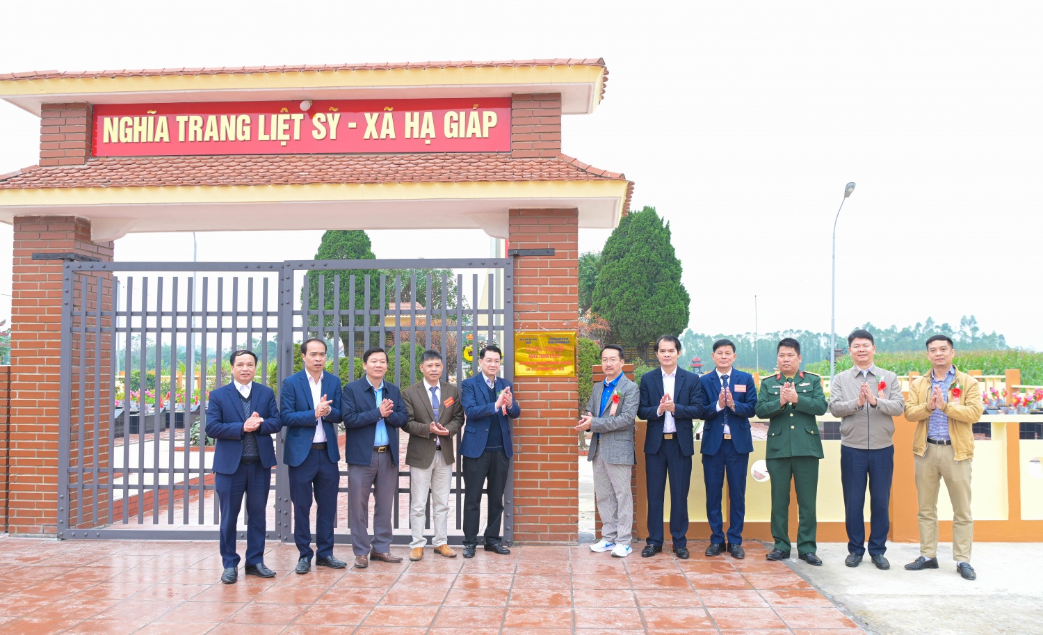 Petrovietnam/PVEP tôn tạo Nghĩa trang liệt sĩ và tài trợ kinh phí tu sửa trường học xã Hạ Giáp, Phú Thọ Petrovietnam/PVEP tôn tạo Nghĩa trang liệt sĩ và tài trợ kinh phí tu sửa trường học xã Hạ Giáp, Phú Thọ