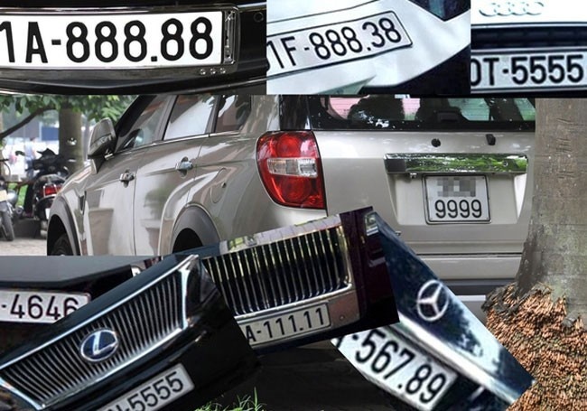 Biển số ngũ quý xe ô tô đấu giá lần hai, giá khởi điểm 500 triệu đồng
