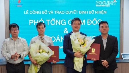 Công bố quyết định bổ nhiệm Phó Tổng Giám đốc và Kế toán trưởng PVFCCo
