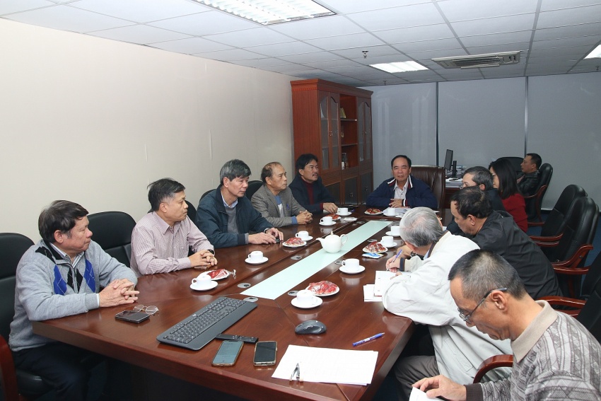 Toàn cảnh buổi làm việc 