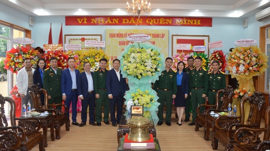 BSR thăm, chúc mừng các đơn vị nhân kỷ niệm 80 năm Ngày thành lập Quân đội nhân dân Việt Nam