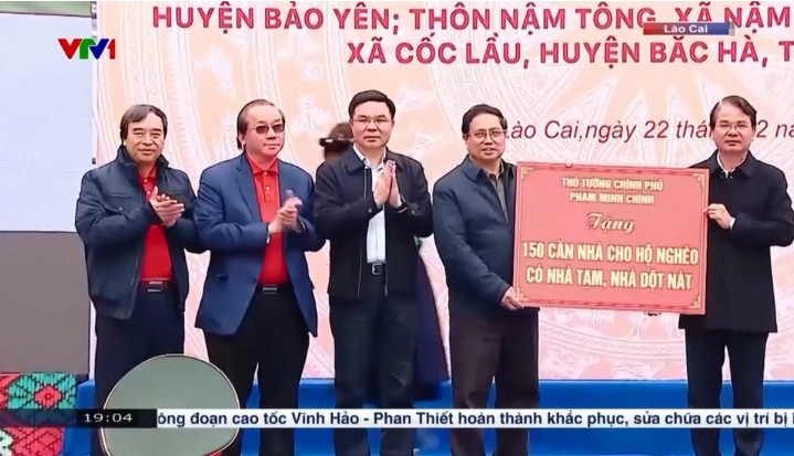 [Video] Khánh thành Dự án tái thiết 3 thôn Làng Nủ, Nậm Tông, Kho Vàng